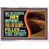 BE BLESSED WITH JOY UNSPEAKABLE AND FULL GLORY  Christian Art Acrylic Frame  GWABIDE12100  "24X16"