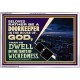 BELOVED RATHER BE A DOORKEEPER IN THE HOUSE OF GOD  Bible Verse Acrylic Frame  GWABIDE12105  