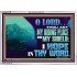 THOU ART MY HIDING PLACE AND SHIELD  Large Custom Acrylic Frame   GWABIDE12159  "24X16"