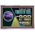 THIS IS THE FINGER OF GOD WITH GOD ALL THINGS ARE POSSIBLE  Bible Verse Wall Art  GWABIDE12168  "24X16"