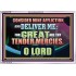 GREAT ARE THY TENDER MERCIES O LORD  Unique Scriptural Picture  GWABIDE12180  "24X16"
