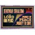 JEHOVAH SHALOM THE LORD OUR PEACE PRINCE OF PEACE  Righteous Living Christian Acrylic Frame  GWABIDE12251  "24X16"