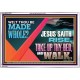 JESUS SAITH RISE TAKE UP THY BED AND WALK  Unique Scriptural Acrylic Frame  GWABIDE12321  