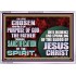 CHOSEN ACCORDING TO THE PURPOSE OF GOD THE FATHER THROUGH SANCTIFICATION OF THE SPIRIT  Church Acrylic Frame  GWABIDE12432  "24X16"