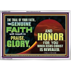 YOUR GENUINE FAITH WILL RESULT IN PRAISE GLORY AND HONOR  Children Room  GWABIDE12433  