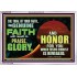 YOUR GENUINE FAITH WILL RESULT IN PRAISE GLORY AND HONOR  Children Room  GWABIDE12433  "24X16"