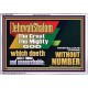 JEHOVAH SHALOM WHICH DOETH GREAT THINGS AND UNSEARCHABLE  Scriptural Décor Acrylic Frame  GWABIDE12699  