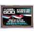 THE LAMB OF GOD LORD OF LORD AND KING OF KINGS  Scriptural Verse Acrylic Frame   GWABIDE12705  "24X16"