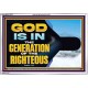 GOD IS IN THE GENERATION OF THE RIGHTEOUS  Scripture Art  GWABIDE12722  