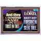 THEY THAT KNOW THY NAME WILL NOT BE FORSAKEN  Biblical Art Glass Acrylic Frame  GWABIDE12983  