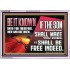 IF THE SON THEREFORE SHALL MAKE YOU FREE  Ultimate Inspirational Wall Art Acrylic Frame  GWABIDE13066  "24X16"