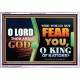 O KING OF NATIONS  Righteous Living Christian Acrylic Frame  GWABIDE9534  