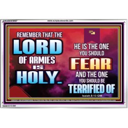 FEAR THE LORD WITH TREMBLING  Ultimate Power Acrylic Frame  GWABIDE9567  "24X16"