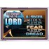 JEHOVAH LORD ALL POWERFUL IS HOLY  Righteous Living Christian Acrylic Frame  GWABIDE9568  "24X16"