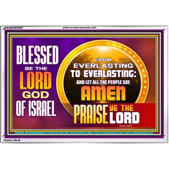 FROM EVERLASTING TO EVERLASTING  Unique Scriptural Acrylic Frame  GWABIDE9583  