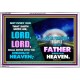 DOING THE WILL OF GOD ONE OF THE KEY TO KINGDOM OF HEAVEN  Righteous Living Christian Acrylic Frame  GWABIDE9586  