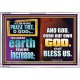 THE EARTH SHALL YIELD HER INCREASE FOR YOU  Inspirational Bible Verses Acrylic Frame  GWABIDE9895  