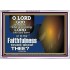 WHO IS A STRONG LORD LIKE UNTO THEE OUR GOD  Scriptural Décor  GWABIDE9979  "24X16"