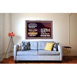 LIFT UP THY FACE UNTO GOD  Custom Modern Wall Art  GWABIDE10313  "24X16"