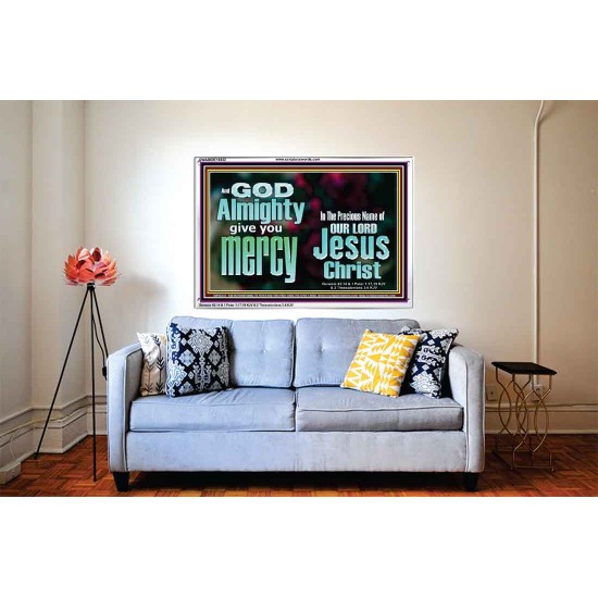 GOD ALMIGHTY GIVES YOU MERCY  Bible Verse for Home Acrylic Frame  GWABIDE10332  