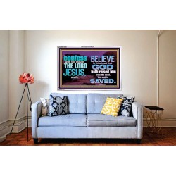 IN CHRIST JESUS IS ULTIMATE DELIVERANCE  Bible Verse for Home Acrylic Frame  GWABIDE10343  "24X16"