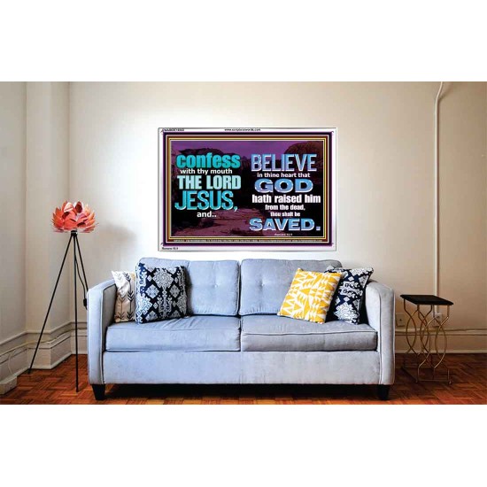 IN CHRIST JESUS IS ULTIMATE DELIVERANCE  Bible Verse for Home Acrylic Frame  GWABIDE10343  
