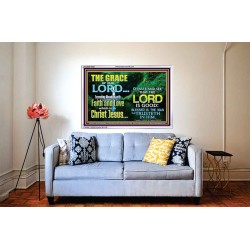 SEEK THE EXCEEDING ABUNDANT FAITH AND LOVE IN CHRIST JESUS  Ultimate Inspirational Wall Art Acrylic Frame  GWABIDE10425  "24X16"