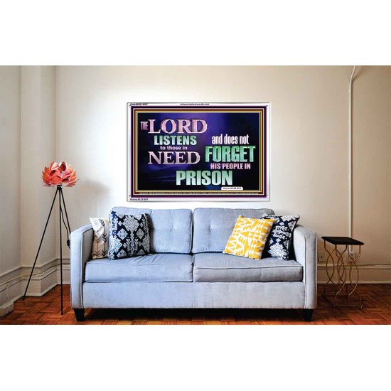 THE LORD NEVER FORGET HIS CHILDREN  Christian Artwork Acrylic Frame  GWABIDE10507  