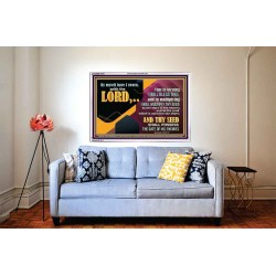 IN BLESSING I WILL BLESS THEE  Religious Wall Art   GWABIDE10516  "24X16"