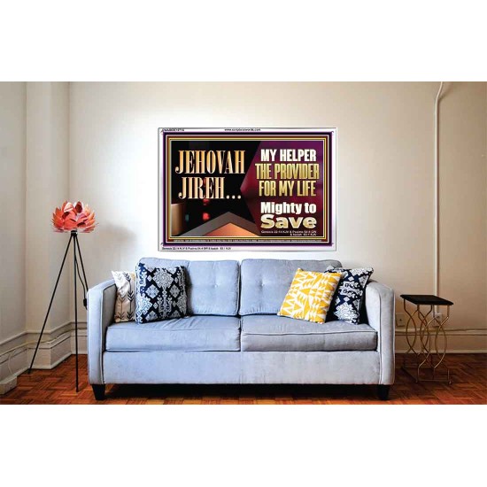 JEHOVAHJIREH THE PROVIDER FOR OUR LIVES  Righteous Living Christian Acrylic Frame  GWABIDE10714  