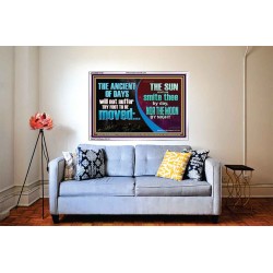 THE ANCIENT OF DAYS WILL NOT SUFFER THY FOOT TO BE MOVED  Scripture Wall Art  GWABIDE10728  "24X16"