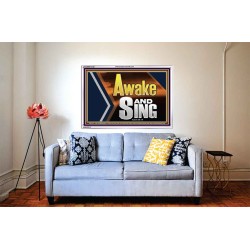 AWAKE AND SING  Affordable Wall Art  GWABIDE12122  "24X16"
