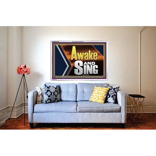 AWAKE AND SING  Affordable Wall Art  GWABIDE12122  