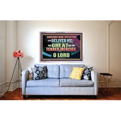 GREAT ARE THY TENDER MERCIES O LORD  Unique Scriptural Picture  GWABIDE12180  "24X16"