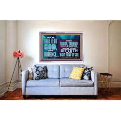 THE RIGHT HAND OF GOD  Church Office Acrylic Frame  GWABIDE13063  "24X16"