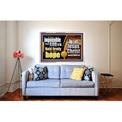 GOD NEVER LIE ONLY BELIEVE  Art & Wall Décor  GWABIDE9820  "24X16"