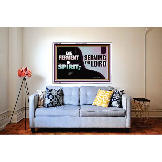 FERVENT IN SPIRIT SERVING THE LORD  Custom Art and Wall Décor  GWABIDE9908  