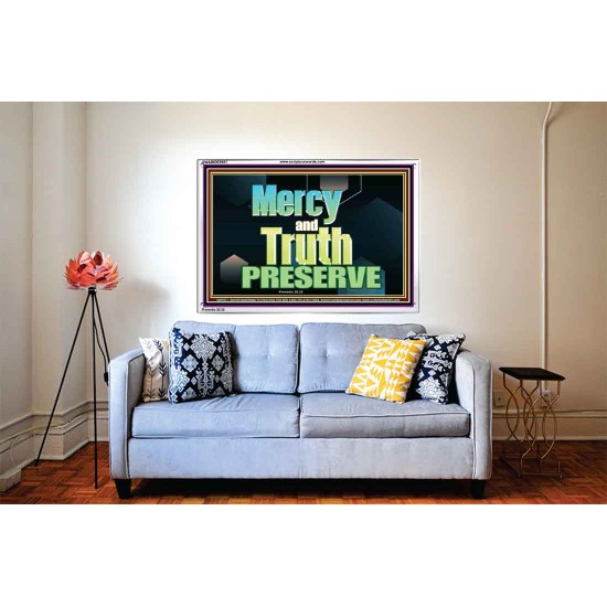 MERCY AND TRUTH PRESERVE  Christian Paintings  GWABIDE9921  