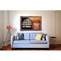MERCY AND TRUTH SHALL GO BEFORE THEE O LORD OF HOSTS  Christian Wall Art  GWABIDE9982  "24X16"