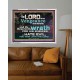 HATE EVIL YOU WHO LOVE THE LORD  Children Room Wall Acrylic Frame  GWABIDE10378  