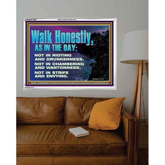 WALK HONESTLY ALL THE TIME  Eternal Power Picture  GWABIDE10385  