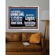 THE WORDS OF LIVING GOD GIVETH LIGHT  Unique Power Bible Acrylic Frame  GWABIDE10409  