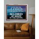 JEHOVAH GOD OUR LORD IS AN INCOMPARABLE GOD  Christian Acrylic Frame Wall Art  GWABIDE10447  