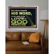 THOSE WHO KEEP THE WORD OF GOD ENJOY HIS GREAT LOVE  Bible Verses Wall Art  GWABIDE10482  