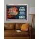 THIS MOUNTAIN BE THOU REMOVED AND BE CAST INTO THE SEA  Ultimate Inspirational Wall Art Acrylic Frame  GWABIDE10653  