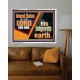 JEHOVAH SHALOM IS THE LORD OUR GOD  Ultimate Inspirational Wall Art Acrylic Frame  GWABIDE10662  