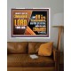 DILIGENTLY KEEP THE COMMANDMENTS OF THE LORD OUR GOD  Ultimate Inspirational Wall Art Acrylic Frame  GWABIDE10719  