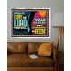 DILIGENTLY LOVE THE LORD WALK IN ALL HIS WAYS  Unique Scriptural Acrylic Frame  GWABIDE10720  