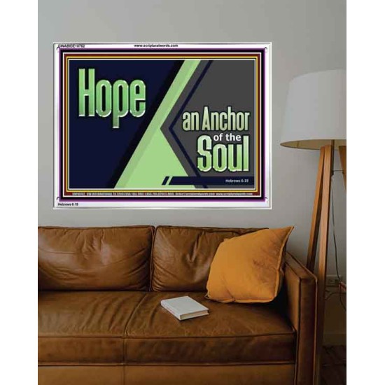 HOPE AN ANCHOR OF THE SOUL  Christian Paintings  GWABIDE10762  