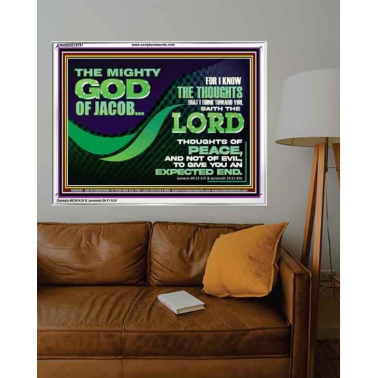 FOR I KNOW THE THOUGHTS THAT I THINK TOWARD YOU  Christian Wall Art Wall Art  GWABIDE10781  